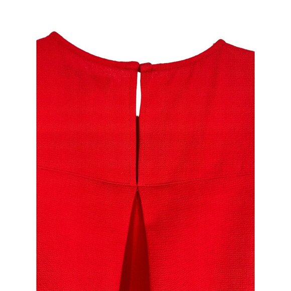 Madewell Short Sleeve Round Neck Textured Blouse Size S - Picture 7 of 8